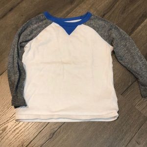 Long sleeve baseball tee